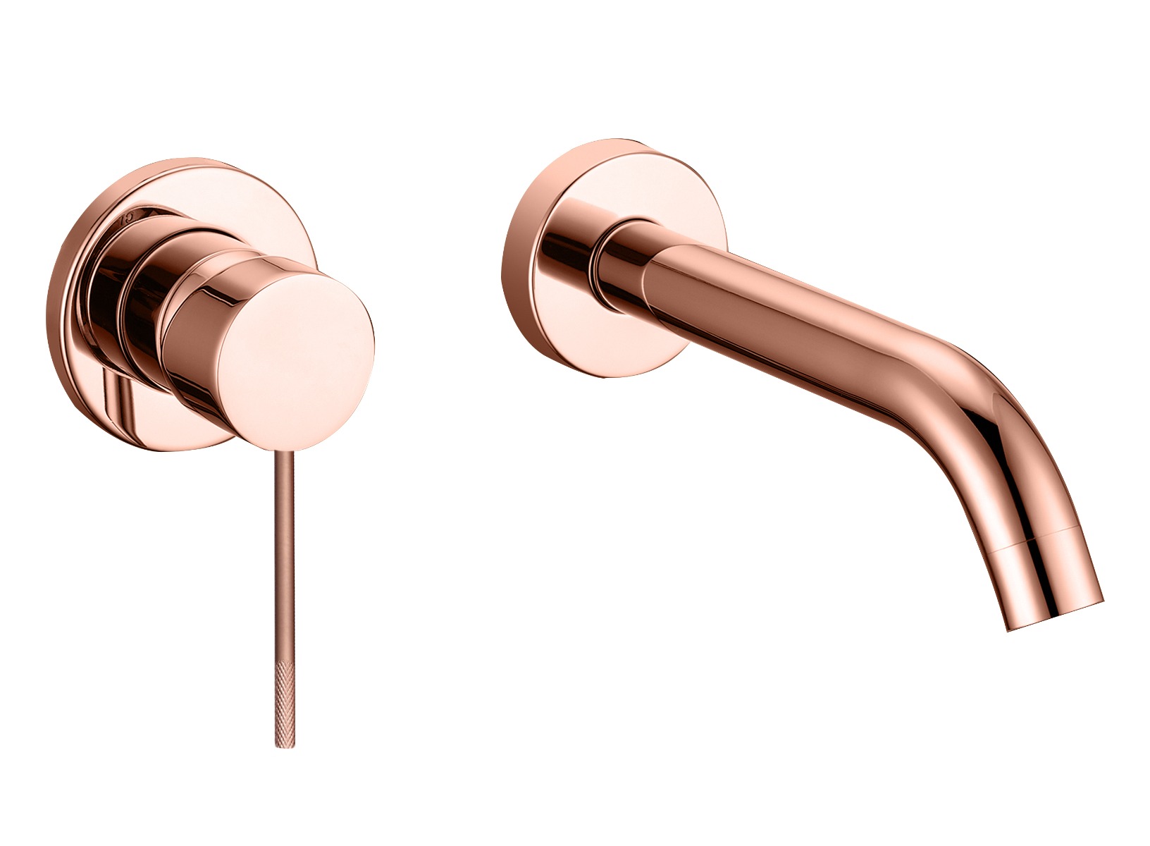 Best Design Lyon inbouw wastafelkraan 20cm rosé goud