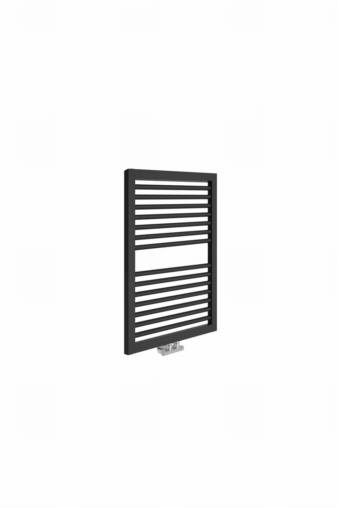 Badstuber Rimini design radiator 82.3x60cm antraciet 480Watt
