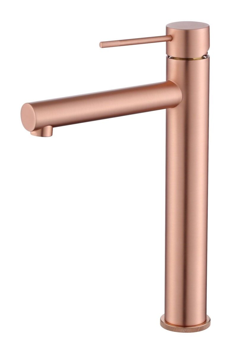 Best Design Lyon wastafelkraan verhoogd rosé goud