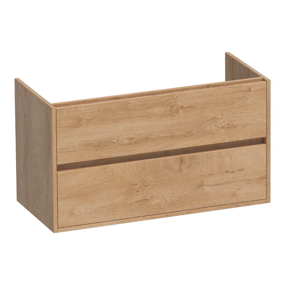 Brauer Adore onderkast 100cm met 2 softclose lades forest tan