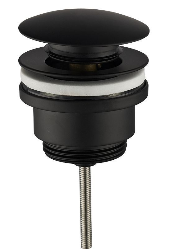 Saniclear Nero clickwaste zwart mat