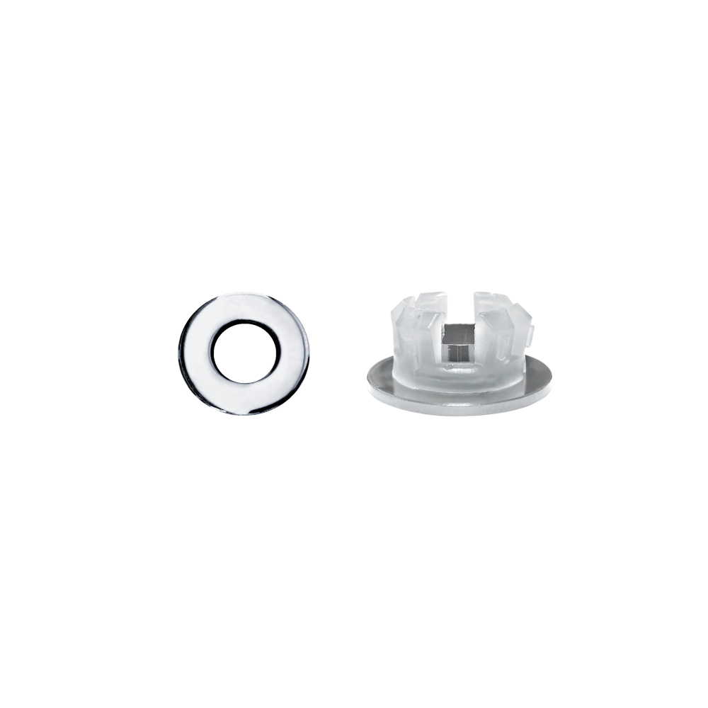 Sanituba Ring chroom overloopring voor wastafels 30mm