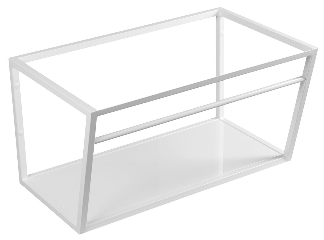 Sapho Industrial wastafel frame mat wit 75cm