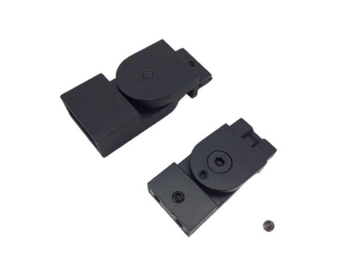 T.b.v Sealskin Soho stabilisatiesteun 45 graden mat zwart