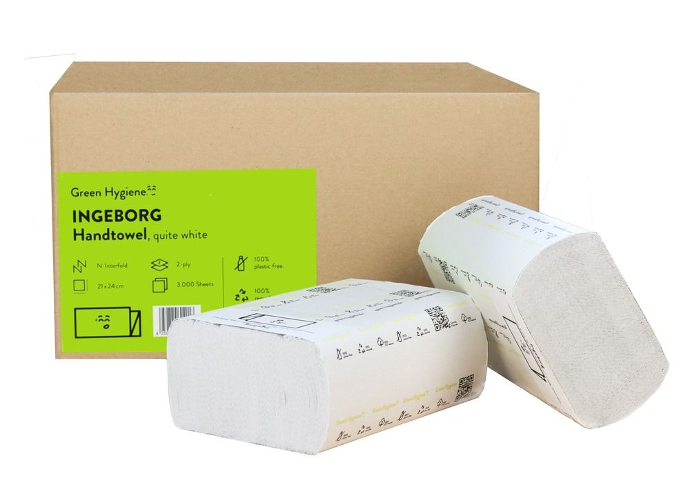 All Care INGEBORG - Handdoekjes multifold 100% gerecycled 2laags