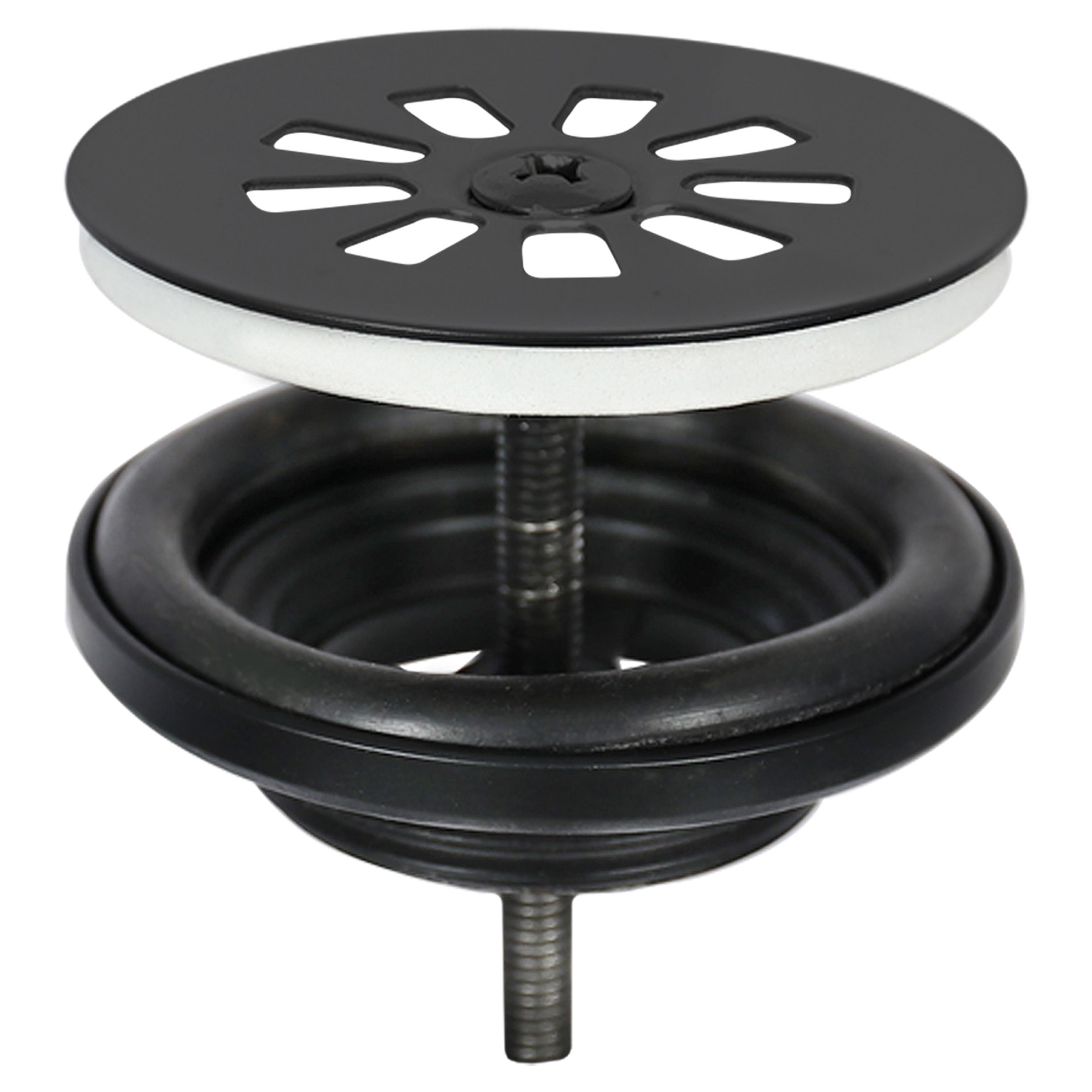 Differnz Differnz afvoerplug voor fontein - mat zwart