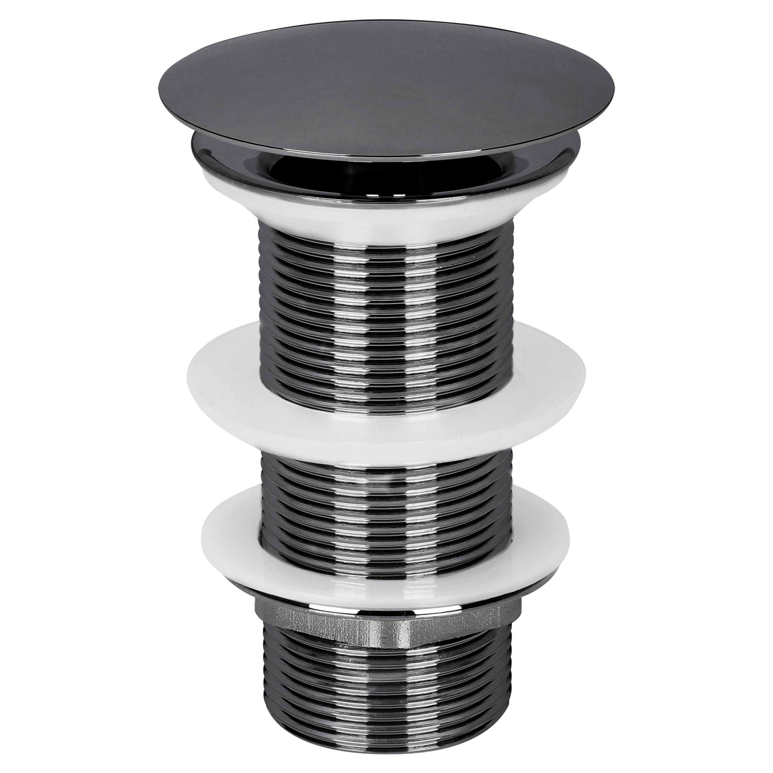 Differnz Differnz always open L afvoerplug voor fontein - gun metal