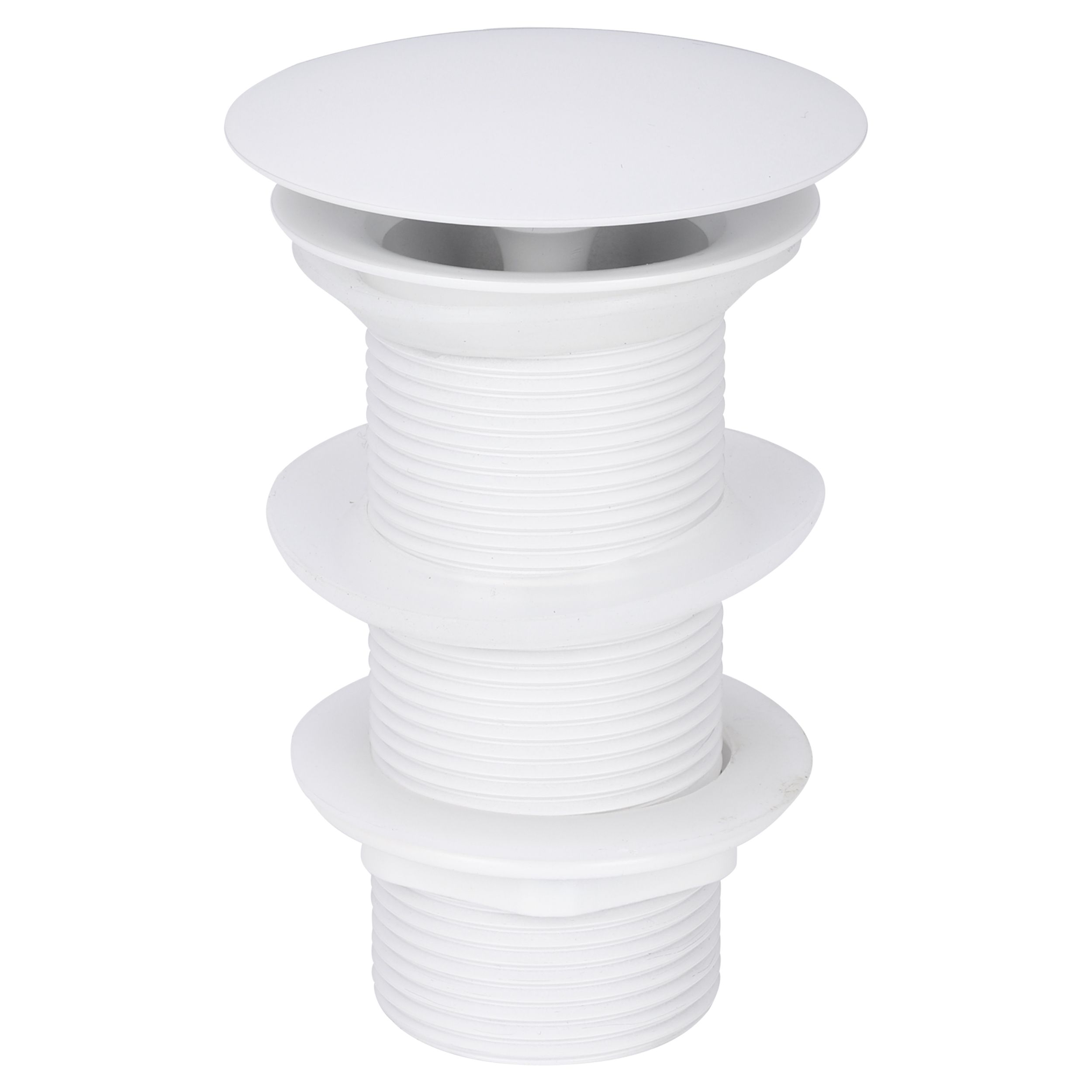 Differnz Differnz always open L afvoerplug voor fontein - mat wit