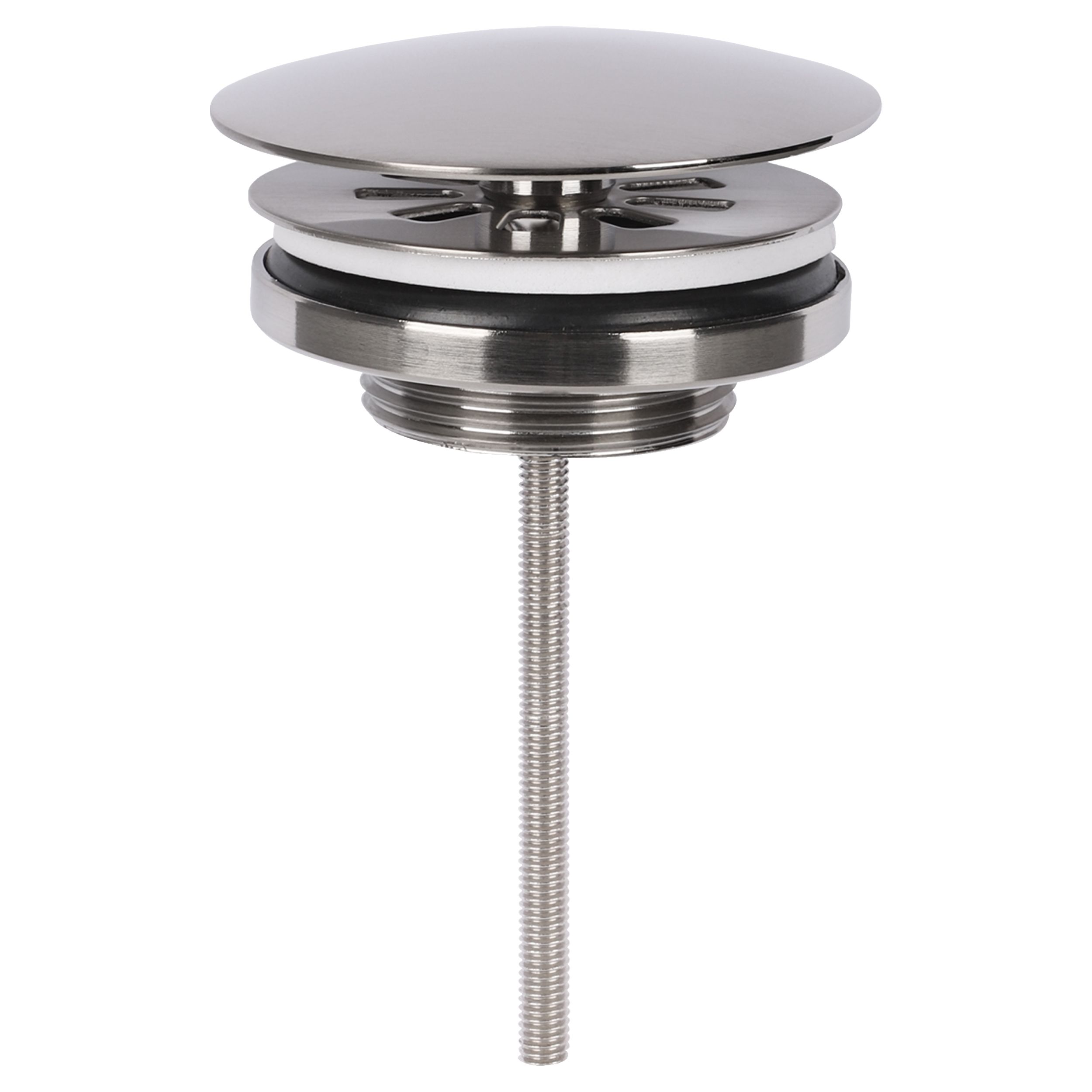 Differnz Differnz always open afvoerplug voor fontein - mat chroom