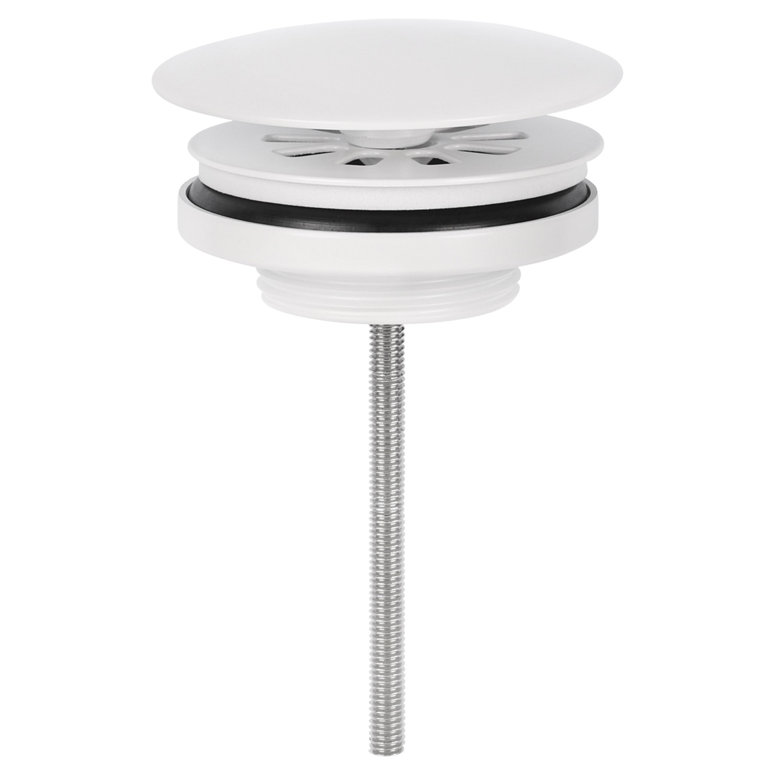 Differnz Differnz always open afvoerplug voor fontein - mat wit