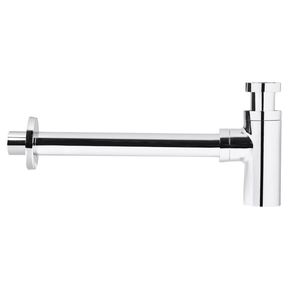 Differnz Differnz design sifon met muurbuis - chroom