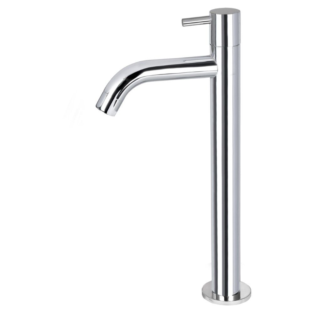 Differnz Differnz hoge koudwaterkraan gebogen hoog - chroom