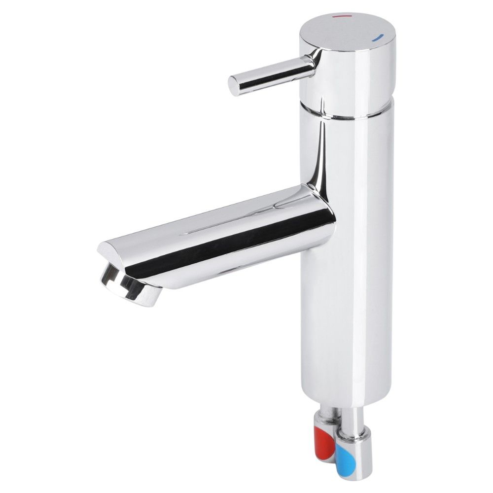 Differnz Differnz koud/warmwater kraan recht - chroom