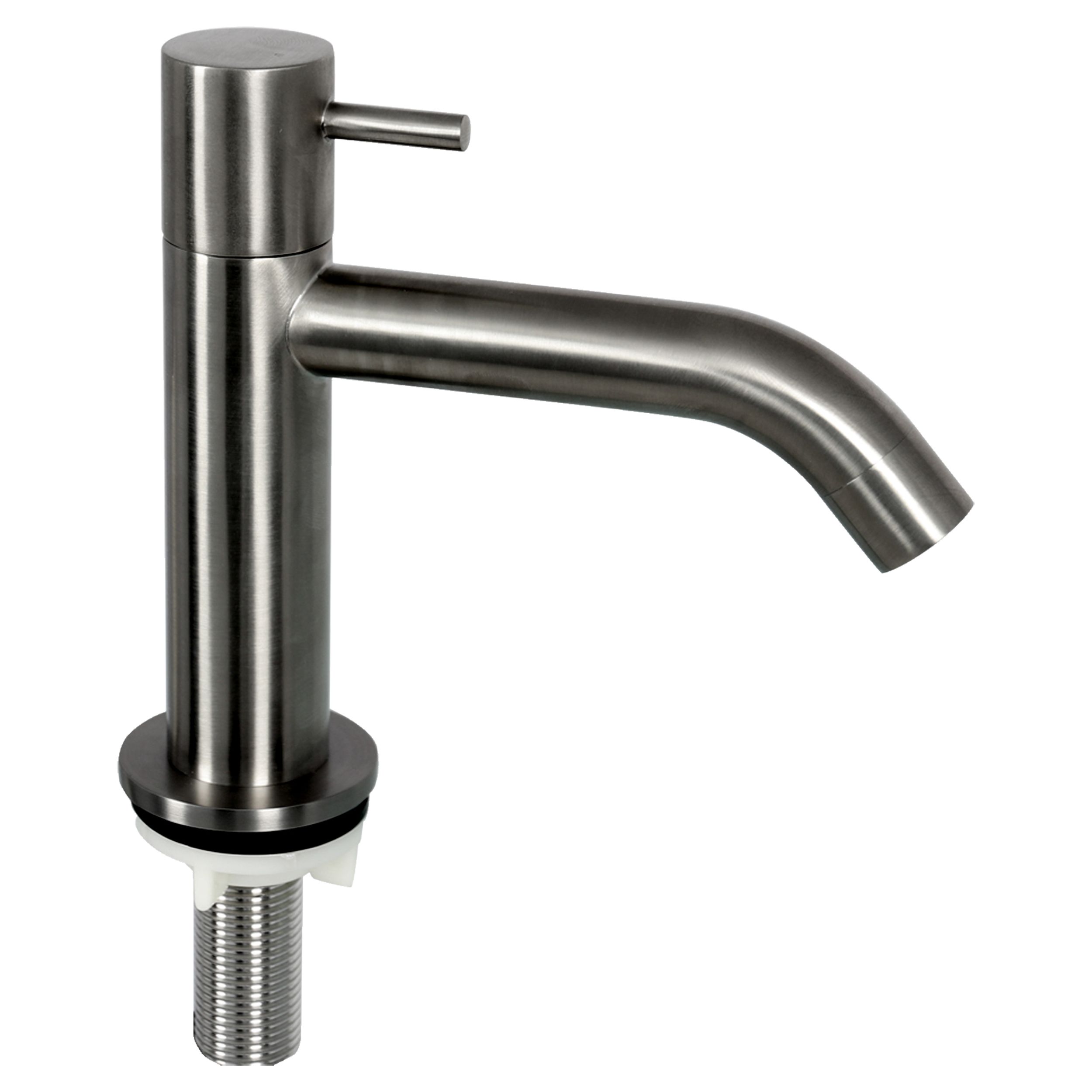 Differnz Differnz koudwaterkraan gebogen - gun metal