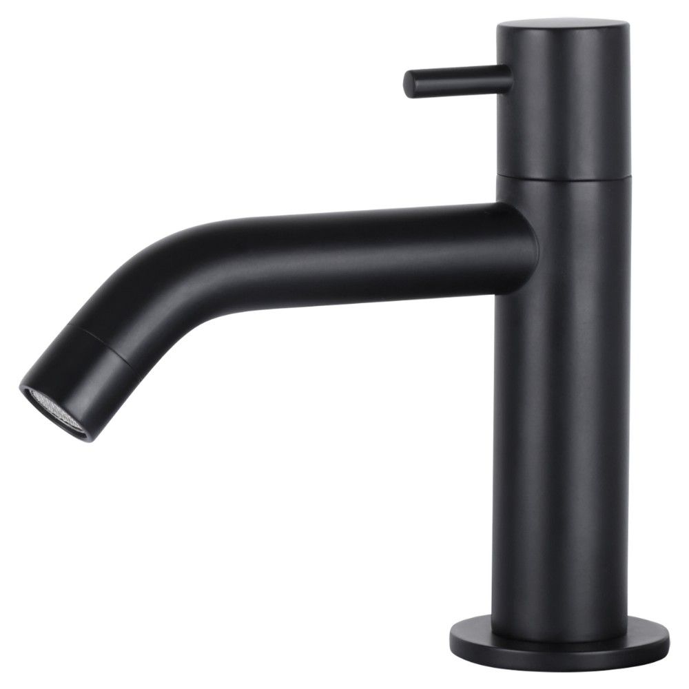 Differnz Differnz koudwaterkraan gebogen - mat zwart