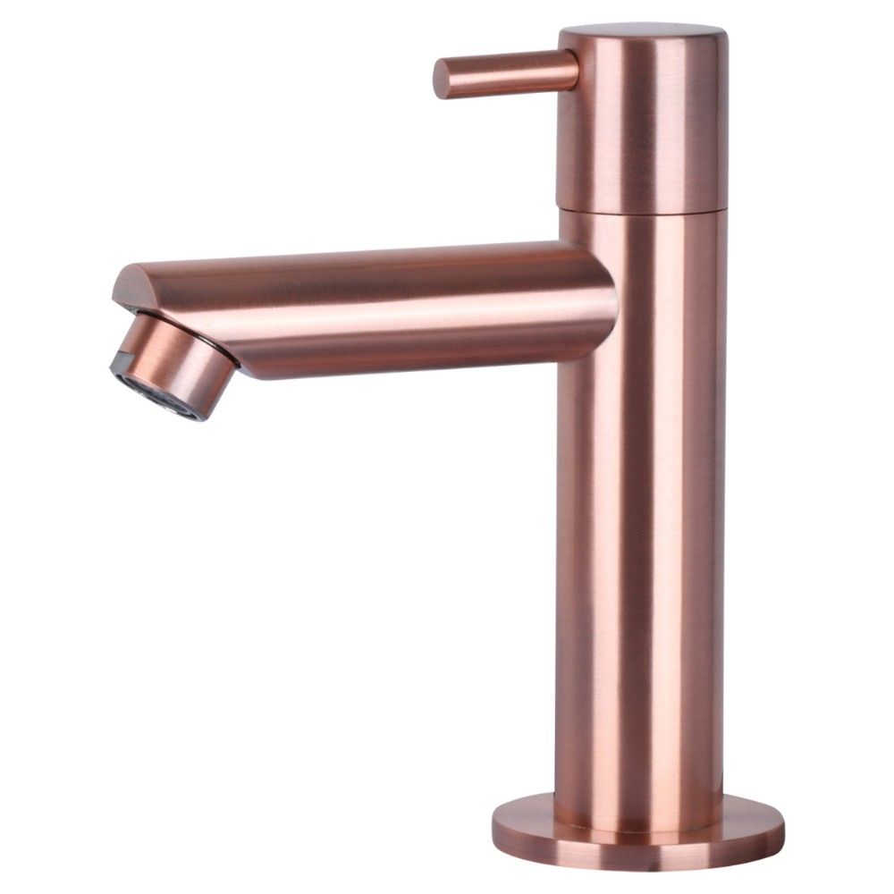 Differnz Differnz koudwaterkraan recht - rood koper