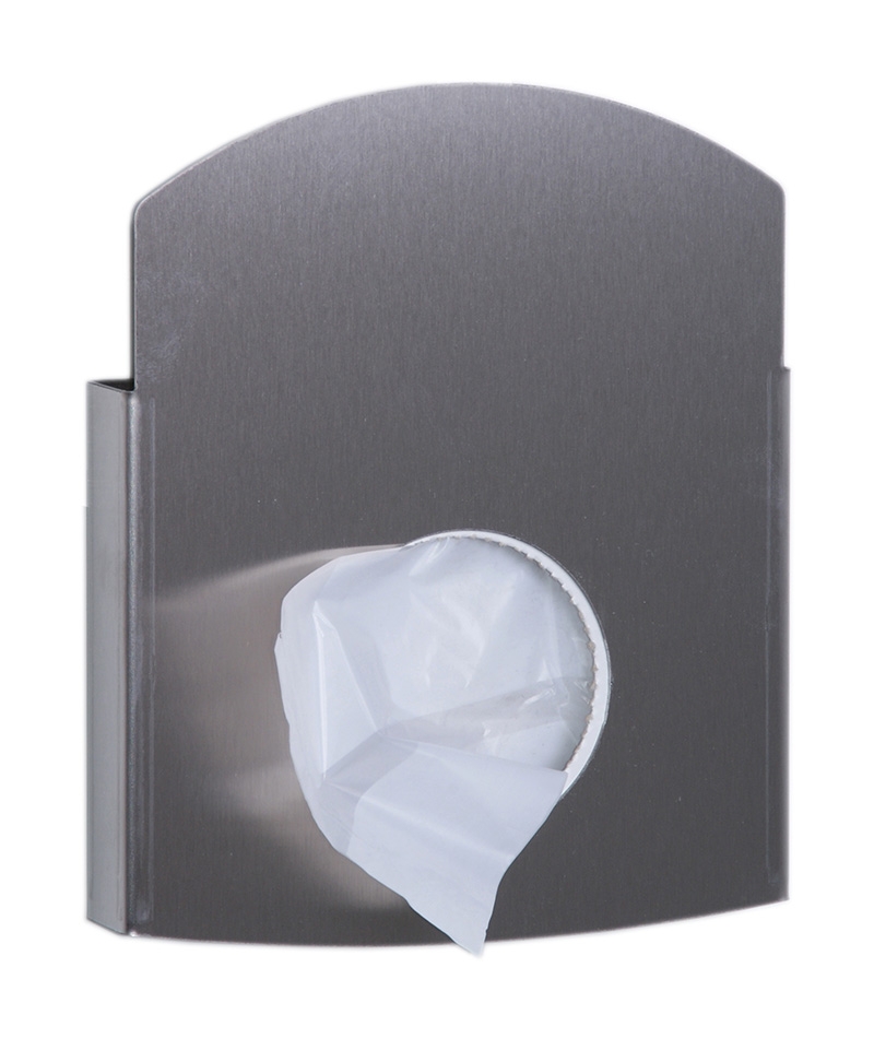Dutch Bins Dutch Bins hygiënezakjesdispenser voor papier/plastic ACHBDSE - RVS