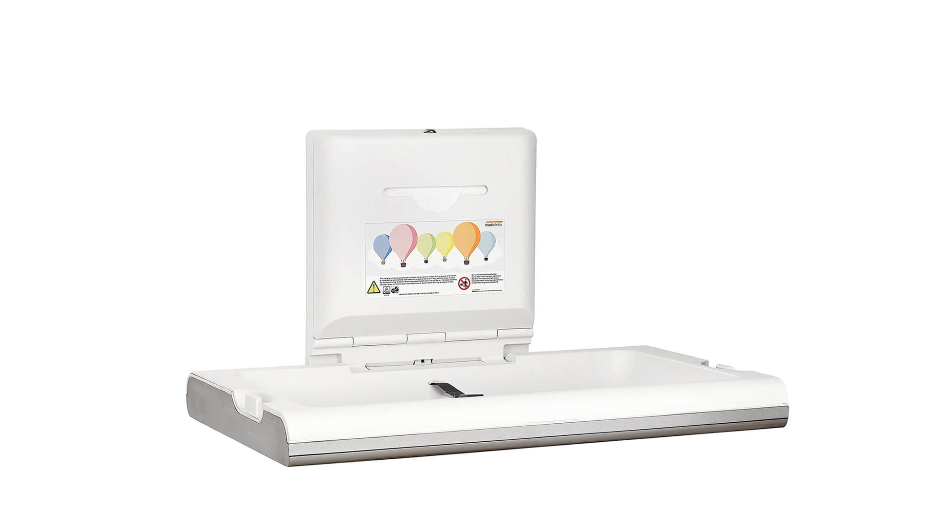 Mediclinics Mediclinics babyverschoontafel horizontaal CP0016HCS - RVS