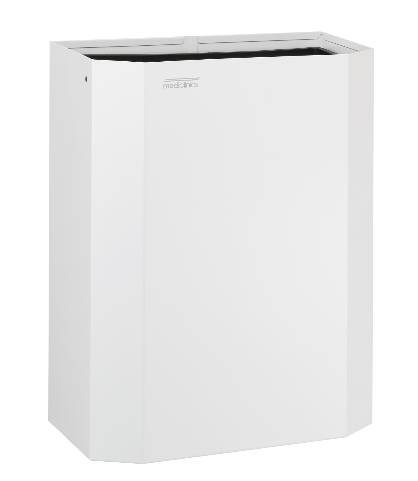 Mediclinics Mediclinics open afvalbak 25l. PPA2279 - wit