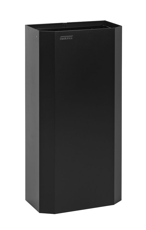 Mediclinics Mediclinics open afvalbak 40l. PPA4279B - zwart