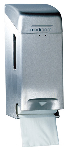 Mediclinics Mediclinics toiletrolhouder (2 rollen) PRO784CS - RVS