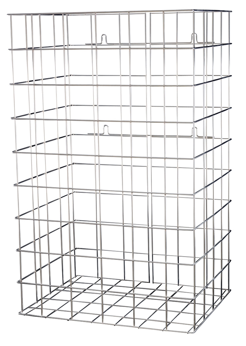Mediqo-line MediQo-line afvalkorf 60 liter MQ-E60 - RVS hoogglans