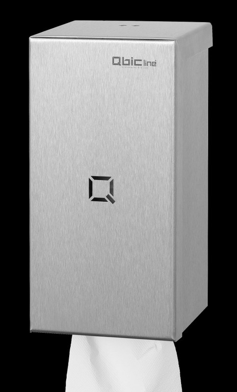 Q-bic Line Qbic-line poetsroldispenser klein QCPTS SSL - RVS