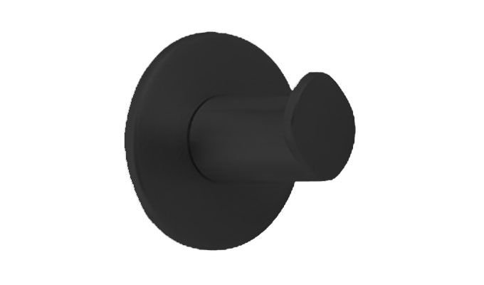 Tupai Tupai handdoekhaakje Round - zwart