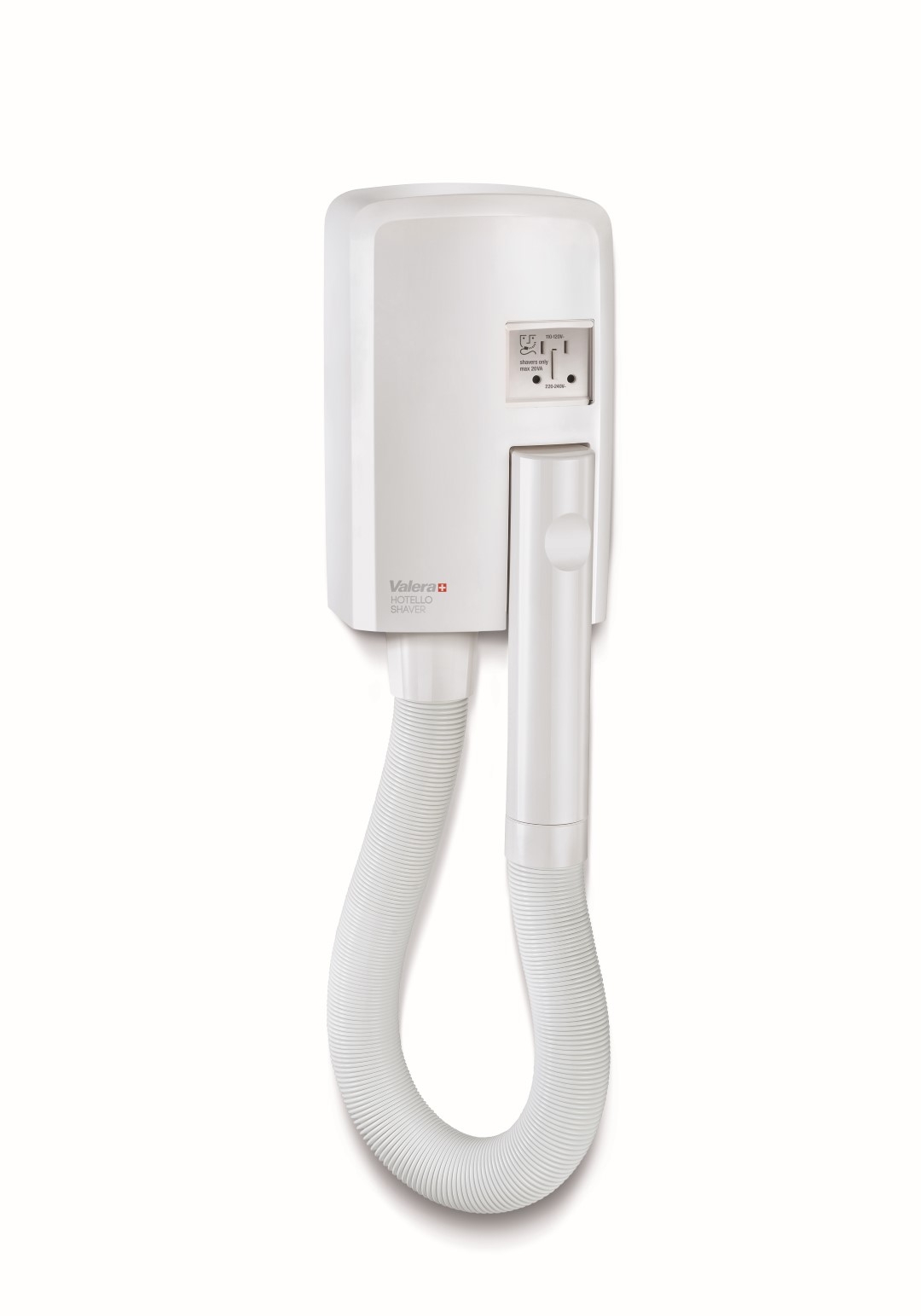 Valera Valera wandhaardroger Hotello Shaver 1200W - wit