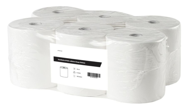 All Care Handdoekrol Motion cellulose 2 laags - 6 rollen