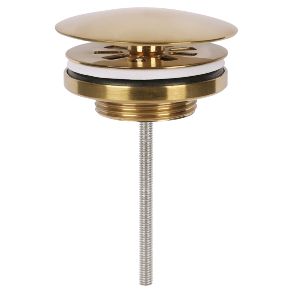 Differnz Differnz always open afvoerplug voor fontein - mat goud