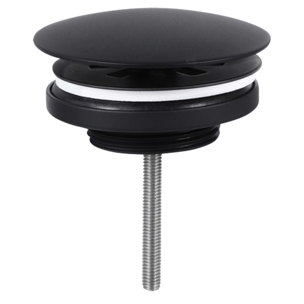 Differnz Differnz always open afvoerplug voor fontein - mat zwart