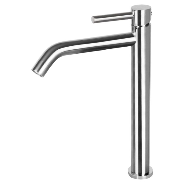 Differnz Differnz hoge koud/warmwater kraan gebogen - mat chroom