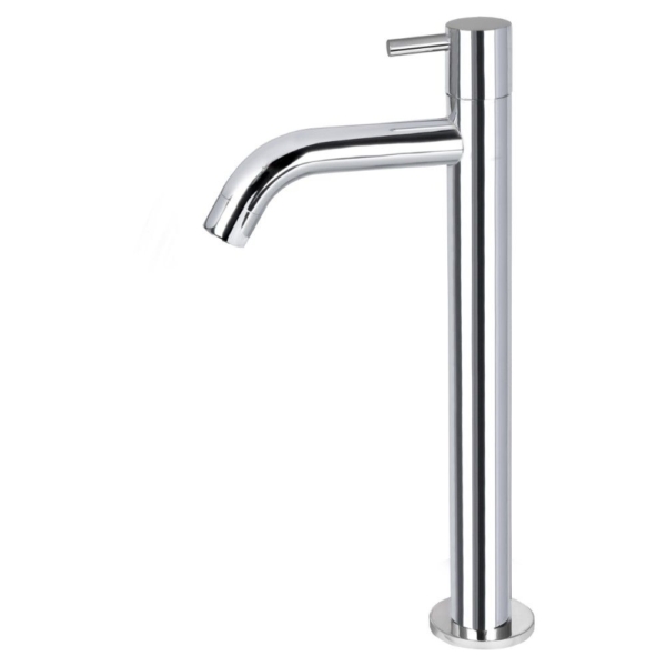 Differnz Differnz hoge koudwaterkraan gebogen hoog - chroom