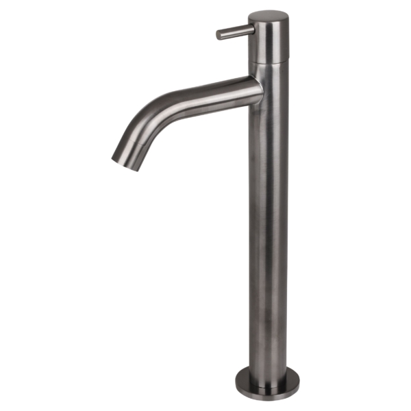 Differnz Differnz hoge koudwaterkraan gebogen hoog - gun metal