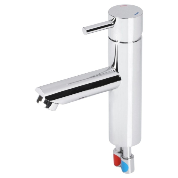 Differnz Differnz koud/warmwater kraan recht - chroom