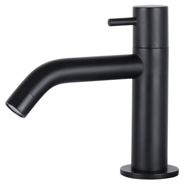 Differnz Differnz koudwaterkraan gebogen - mat zwart