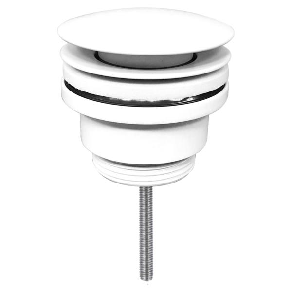 Differnz Differnz pop up afvoerplug design voor fontein - mat wit