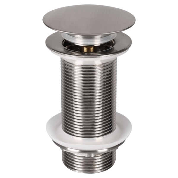 Differnz Differnz pop up large afvoerplug design voor fontein - mat chroom