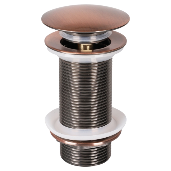 Differnz Differnz pop up large afvoerplug design voor fontein - rood koper