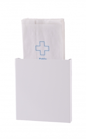 Dutch Bins Dutch Bins hygiënezakjesdispenser papieren zakjes ACHBDPEP - wit