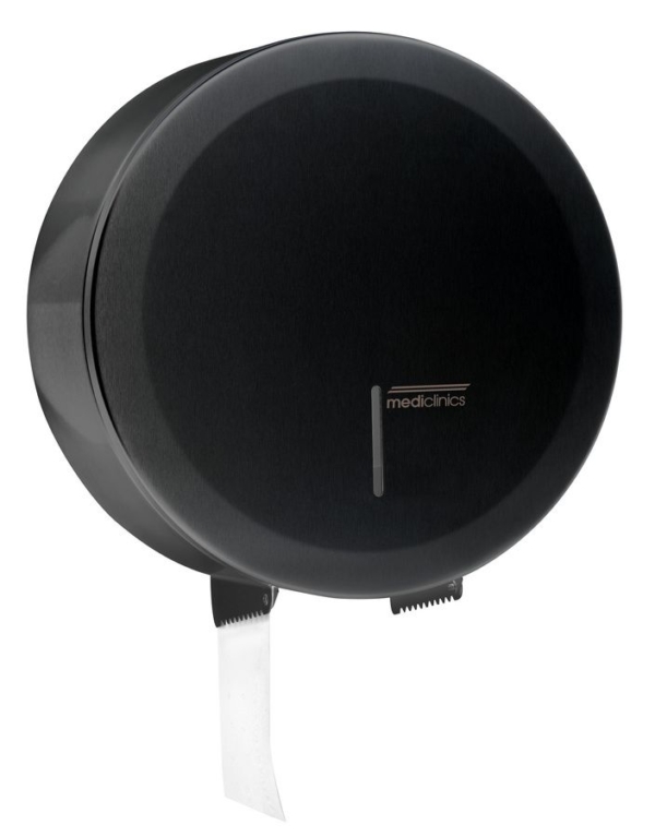 Mediclinics Mediclinics 3-rols toiletrolhouder PR2789B - zwart