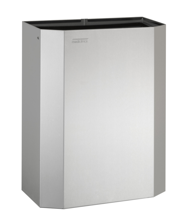 Mediclinics Mediclinics open afvalbak 25l. PPA2279CS - RVS