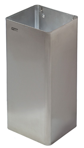 Mediclinics Mediclinics open afvalbak 80l. PP1080CS - RVS