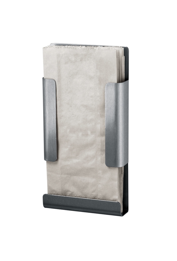 Mediqo-line MediQo-Line hygiënezakjehouder voor papier zakjes MQHBPAE - RVS