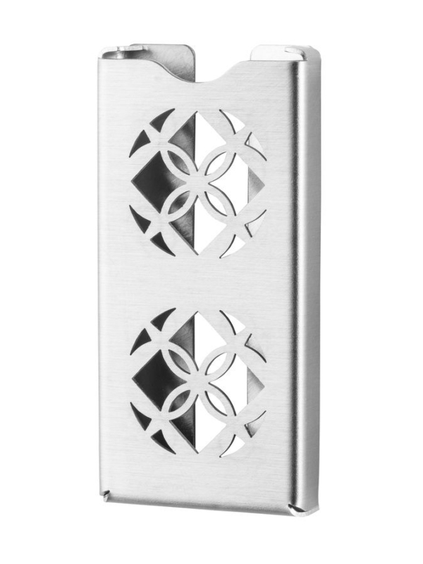 Mediqo-line MediQo-line SmartNose houder voor luchtverfrisser bloemendesign - RVS