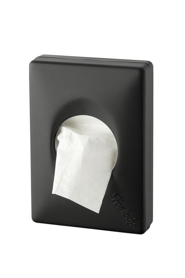 PlastiQline PlastiQline hygienezakjesdispenser voor plastic zakjes PQBHyg - zwart