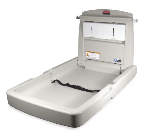 Rubbermaid Rubbermaid babyverschoontafel verticaal kunststof - grijs